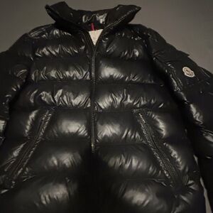 Moncler Black Puffer Jacket